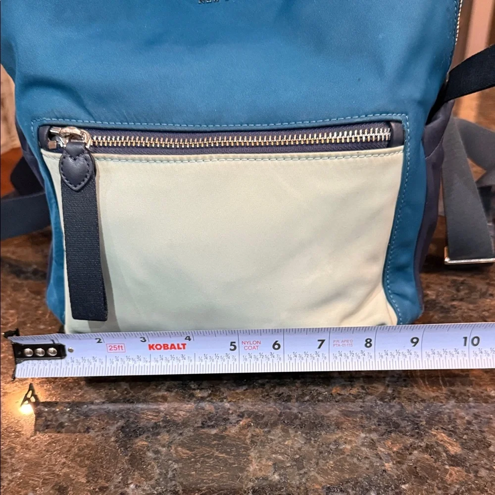 Kate Spade Vibrant Blue and White Backpack